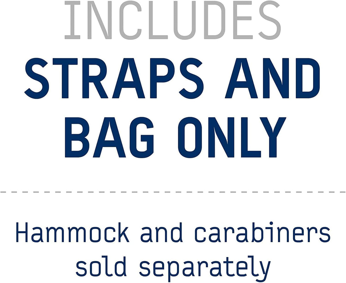 Atlas Suspension System - Tree Strap for Hammock - Accessories for Camping, Hiking, and Backpacking - Black/Royal